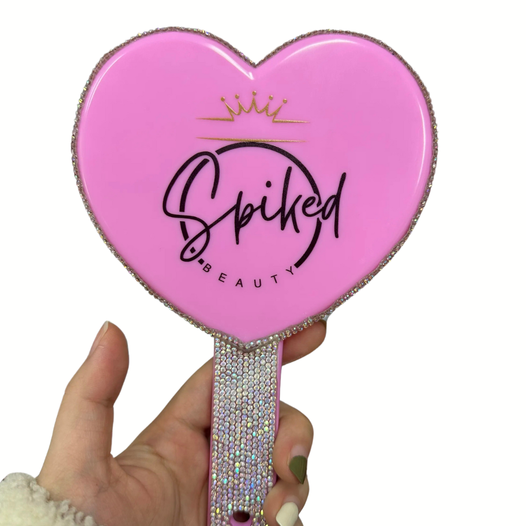 Spiked Beauty Queen Bling Mirror