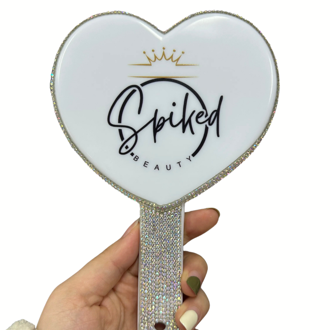 Spiked Beauty Queen Bling Mirror