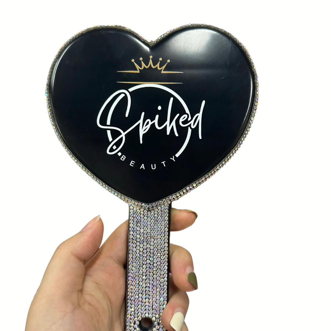 Spiked Beauty Queen Bling Mirror
