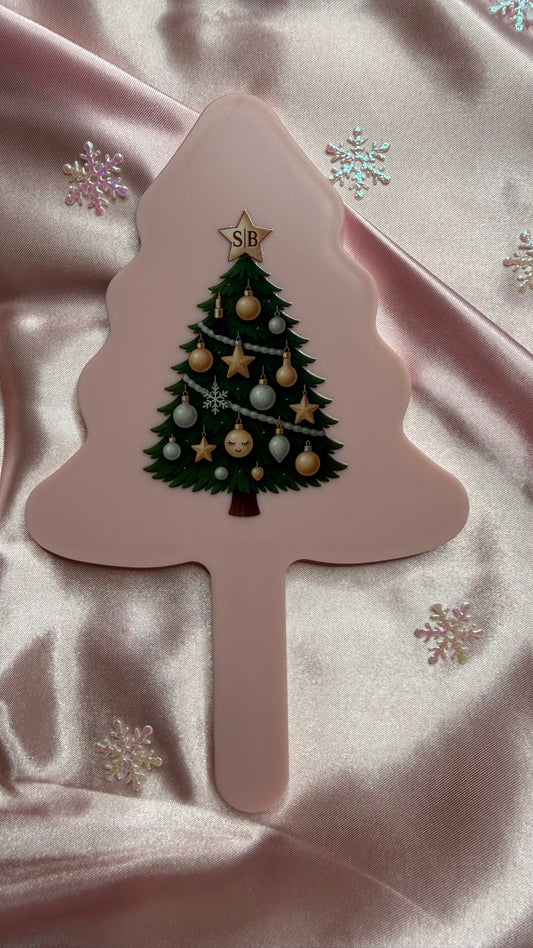 Sleigh The Season S|B Christmas Tree Mirror